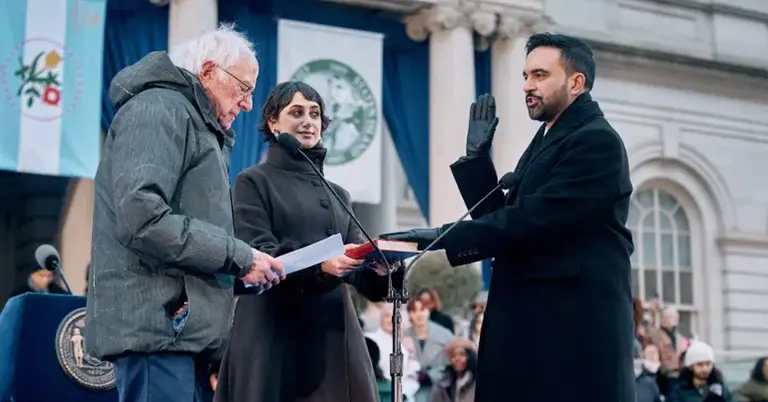 শপথ নিচ্ছেন জোহরান মামদানি